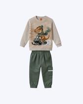 Conjunto Moletom Peluciado Infantil Masculino Kyly 1001581 Conjunto Moletom Peluciado Infantil Masculino Kyly 1001581