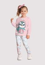 Conjunto Moletom Polar Azul
