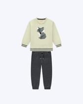 Conjunto Moletom Raposa Infantil Masculino Milon 2001530 Conjunto Moletom Raposa Infantil Masculino Milon 2001530