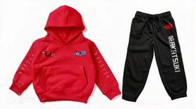 Conjunto Moletom Sharingan Naruto Anime Blusa Calça Infantil