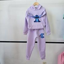 Conjunto moletom Stitch 3D - roupa de inverno Conjunto moletom Stitch 3D - roupa de inverno
