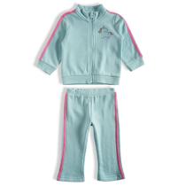 Conjunto moletom toddler verde água Unicórnio Conjunto moletom toddler verde água Unicórnio