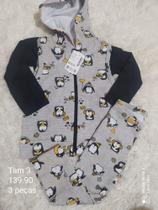 Conjunto moleton infantil 3 peças Conjunto moleton infantil 3 peças