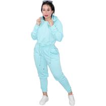 Conjunto Moleton Meia Estação Com Toca Bolso Canguru