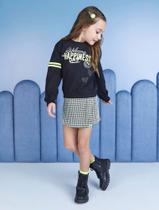 Conjunto momi inverno com shorts saia - cod 3650
