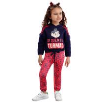 Conjunto Mon Sucré Coleção Mônica Com Moletom Donas Da Rua