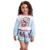 Conjunto Mon Sucré Coleção Tuma Da Mônica Princesas Inverno