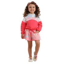 Conjunto Mon Sucré Little Horse Short Godê Inverno