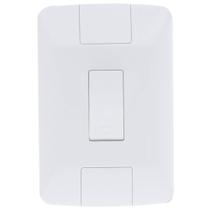 Conjunto Montado Aria 4x2 1 Pulsador Campainha Vertical Tramontina Conjunto Montado Aria 4x2 1 Pulsador Campainha Vertical Tramontina