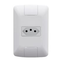 Conjunto Montado Aria 4x2 1 Tomada Nbr 14136 10a 250v Tramontina