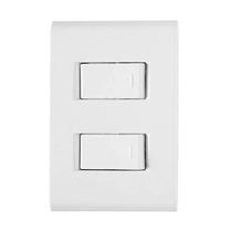 Conjunto Montado Liz 4X2 2 Interruptores Simples Tramontina