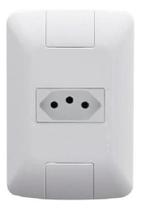 Conjunto Montado Tomada 2P+T 20A 250V Pb Branca
