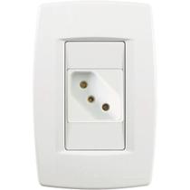 Conjunto Montado Trii Tramontina 4x2 1 Tomada 20a - 250v Tramontina Conjunto Montado Trii Tramontina 4x2 1 Tomada 20a - 250v Tramontina