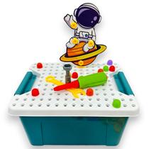 Conjunto Montar Criativo Infantil Com Temática Espacial Novo