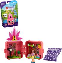 Conjunto Montar LEGO Friends Cube Flamingo, Olivia, Mini Boneca