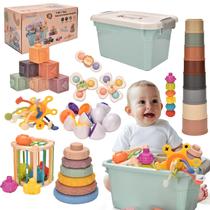 Conjunto Montessori Toys Majabike 7 em 1 para bebês de 1 a 3 anos