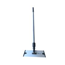 Conjunto Mop Plano 30cm com Cabo de 78cm Cinza Kunber