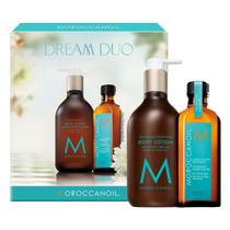 Conjunto Moroccanoil Dream Duo para cabelo e corpo com perfume exclusivo