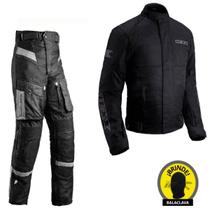 Conjunto Moto Impermeável Texx Jaqueta Ronin + Calça Armor