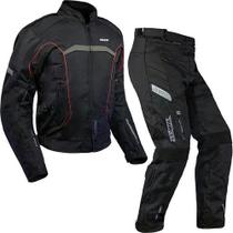Conjunto Moto Texx Jaqueta E Calça Strike Impermeavel Chuva