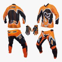 Conjunto motocross angr flow 2022 orange neon Conjunto motocross angr flow 2022 orange neon