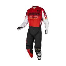 Conjunto Motocross Asw Image Knight Vermelho Preto 34/Pp