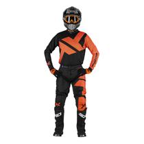 Conjunto Motocross Calça Camisa Mattos Icon 23 Trilha Enduro