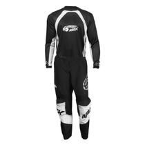 Conjunto Motocross Roupa Amx Start C/ Bolso Calça Camisa Trilha