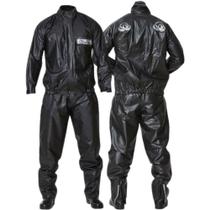 Conjunto Motoqueiro Capa de Chuva Blusão e Calça MOTO RACE EVALD