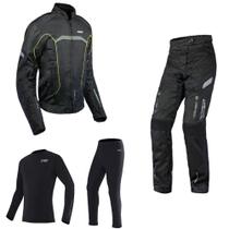 Conjunto Motoqueiro Masculino Strike V2 + Kit Segunda Pele - Texx