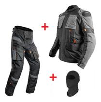 Conjunto Motoqueiro Masculino Viagem Bigtrail Armor Parka