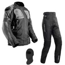 Conjunto Motoqueiro Texx Armor Strike Feminina Viagem Parka