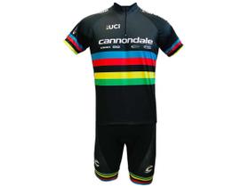 Conjunto MTB Bermuda e camisa Cannondale UCI