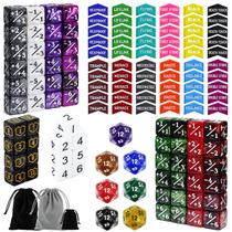 Conjunto MTG Counter Dice SIXPOINTS 130 peças com contadores de vida