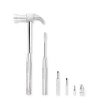 Conjunto multiferramentas YOUMI 6 em 1 Silver Hammer & Screwdriver Conjunto multiferramentas YOUMI 6 em 1 Silver Hammer & Screwdriver