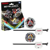 Conjunto multipack Beyblade X Transformers Collab 8 anos