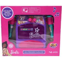 Conjunto Musical Barbie Meu Primeiro Karaokê - FUN f0113-8