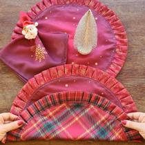 Conjunto Natal Dupla Face 06 Lugares