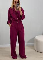 Conjunto Natália Marsala Cor:MarsalaTamanho:G Conjunto Natália Marsala Cor:MarsalaTamanho:G