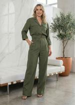 Conjunto Natália Militar Cor:Verde MilitarTamanho:G Conjunto Natália Militar Cor:Verde MilitarTamanho:G