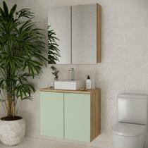 Conjunto Nature 75cm Estilare CNJ4012 Carvalho-verde Conjunto Nature 75cm Estilare CNJ4012 Carvalho-verde