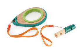 Conjunto Nature Detective em forma de bambu e plástico vegetal verde 5Y+