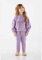 Conjunto Nature Infantil Feminino com Blusão e Calça Up Baby
