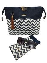 Conjunto Necessaire E Porta Óculos ul Chevron