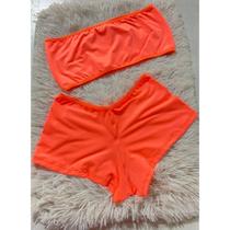 Conjunto Neon Cintura Alta Modela Corpo Atacado Top Faixa Sem Bojo Conjunto Neon Cintura Alta Modela Corpo Atacado Top Faixa Sem Bojo