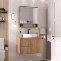 Conjunto Nicole 80 Suspenso Espelheira e Cuba - Fabribam