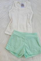 Conjunto ninando menina verão tamanho 01