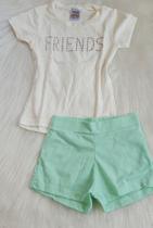 Conjunto ninando menina verão tamanho 04