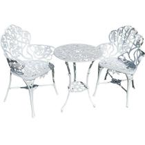 Conjunto Nova Hera com 2 Poltronas e Mesinha de Varanda e Jardim