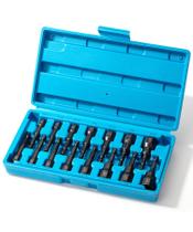 Conjunto Nut Driver Bates Magnetic para furadeira de impacto, 15 unidades Conjunto Nut Driver Bates Magnetic para furadeira de impacto, 15 unidades